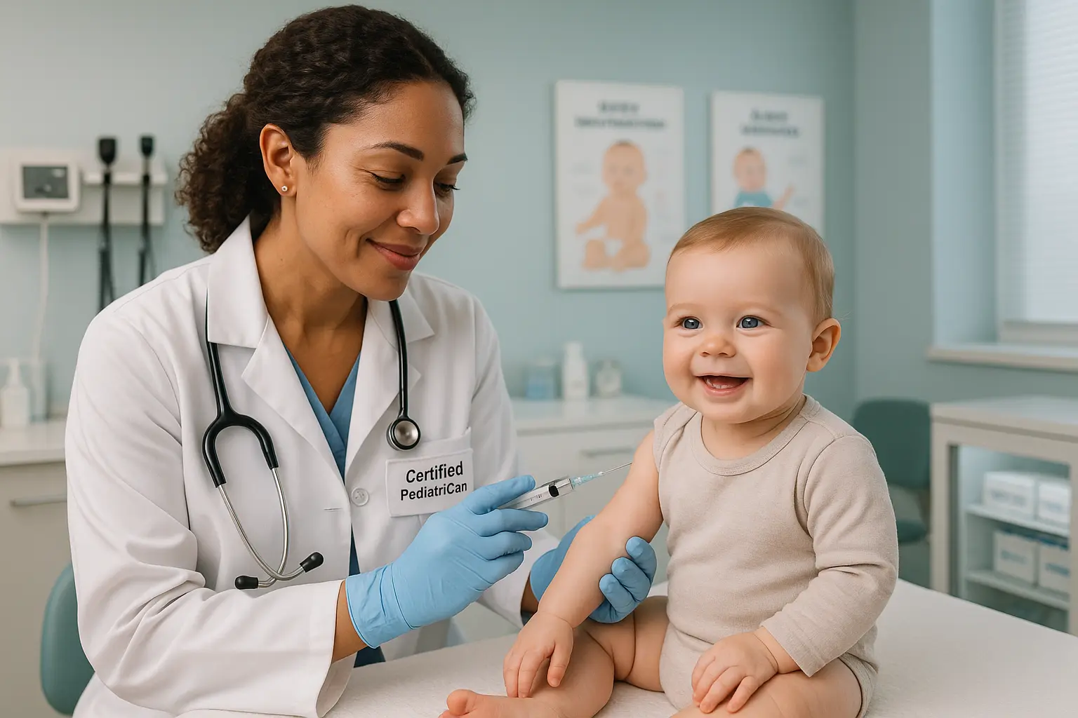 First Year Baby Vaccination Chart